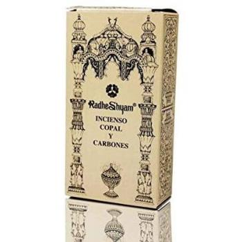 Radhe Incienso Copal Y Carbones Radhe 100 Gr Incienso Radhe 100 Gramos 300 g