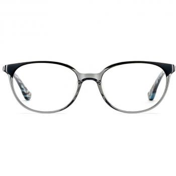 Etnia Barcelona Hannah Bay BKGY Women's Eyeglasses Grey Size 52 (Frame Only) - Blue Light Block Available
