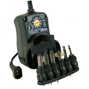 Universal Multi-Voltage Regulated Switch Mode Power Supply 1000mA UK Plug
