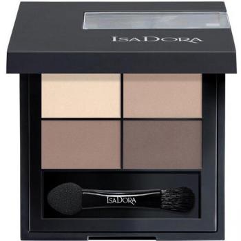 Isadora Bronzing Collection Eyeshadow Quartet Sombra de ojos 4 g 01 - Muddy Nudes