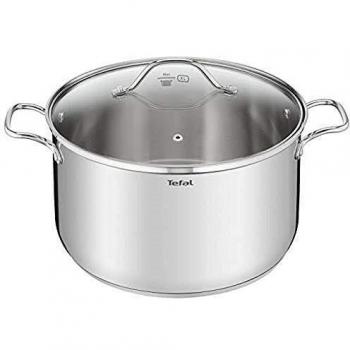 Olla Grande Tefal Intuition XL Inox 28 cm - 9.6L para Todos los Fuegos incluyendo Inducción