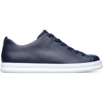 CAMPER Runner Sneakers for Men Blue Smooth Leather Size 40