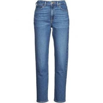 Lee Women's High-Waisted Straight Jeans in Worn Iris