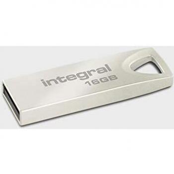 Best Price Square USB Flash Drive 2.0 ARC 16GB INFD16GBARC by Integral