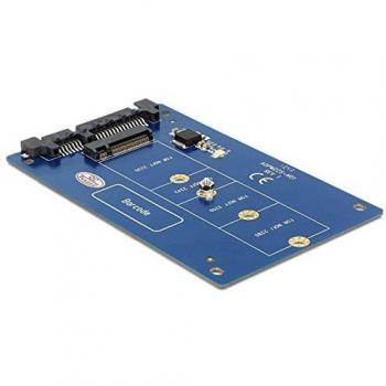 Convertidor SATA 22 Pines a M.2 NGFF - 6 Gbit/s - Compatible con SSD de 60 mm y 100 mm