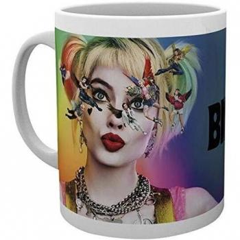 Birds Of Prey Harley Quinn Unisex Taza multicolor, cerámica,