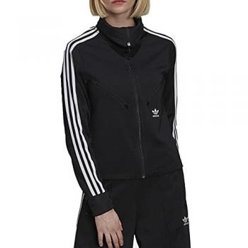 Adidas Originals Women's Black Classic Track Jacket - Size 10