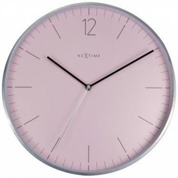 NeXtime Essential Silver - Reloj de pared 3254RZ