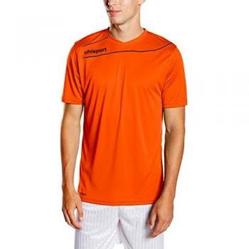 uhlsport Stream 3 - Camiseta de equipación de fútbol para Hombre, Color Naranja, Talla L