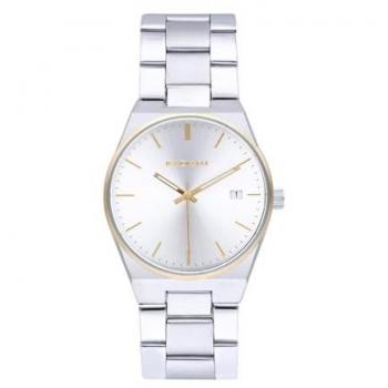 Reloj de Mujer Radiant Airmini Esfera Bitone Metal 3 ATM Correa Plateada
