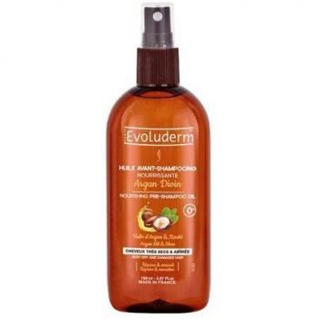 Aceite Nutritivo Pre-Champú Argan Divin - Cabello Seco y Dañado