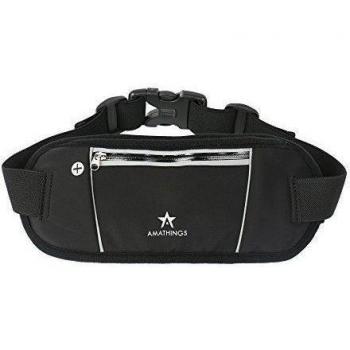 Deportes riñonera - Riñonera con 2 compartimentos - Riñonera en dauerhafter Premium Calidad Adecuado para iPhone 6S, iPhone 7 y smartphones hasta 5,5 pulgadas