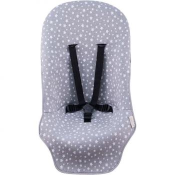 Colchoneta Jyoko para Silla Bugaboo Cameleon 2 - Comodidad y Protección Garantizadas, compatible con silla de paseo, diseño White Star