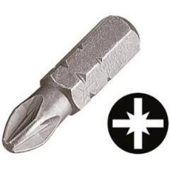 Wolfcraft 1534000 puntas Solid, Pozidriv PACK 6, Set de 6 Piezas