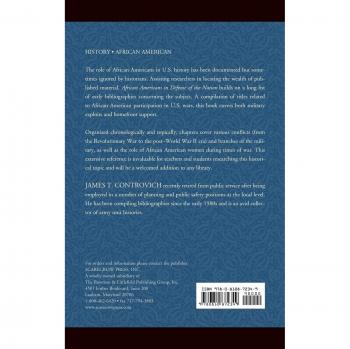African-Americans in Defense of the Nation: A Comprehensive Bibliography on African American Military History