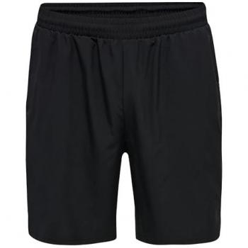 Pantalones Cortos Hummel Move Grid Woven para Hombre en Negro