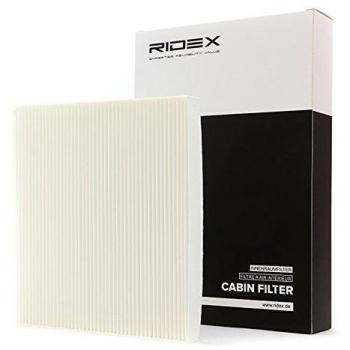 Filtro de habitáculo RIDEX 424I0090 - Filtro antipolvo y polen para OPEL, FIAT y PEUGEOT