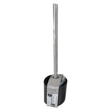 Escobilla para el Baño Versa Gris Metal Acero Plástico 47,5 cm