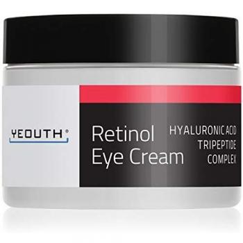 YEOUTH Retinol Eye Cream, Anti Wrinkle Eye Cream for Dark Circles and Puffy Eyes, Anti Aging Retinol Eye Cream for Wrinkles and Eye Bags Reducer 1oz