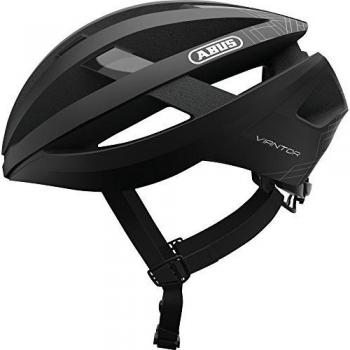 Abus Viantor Matte Black Road Bike Helmet Size L (57-61 cm)