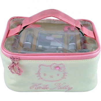 Hello Kitty HK.0013.08 - Neceser de maquillaje, 15 piezas