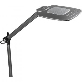 Lámpara de mesa LED Pattaya articulada gris con dimmer CCT 9W 510Lm