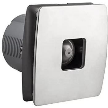 Extractor de Aire Oculto Inox 15W 100mm - Extractor de aire empotrado, potencia de 15W, diámetro de corte de 100mm, fabricado en acero inoxidable, adecuado para ventilación oculta