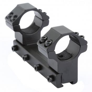 Dophee Anillo de Dovetail de 11mm del anillo del montaje del rifle del alto perfil 1 25.4mm