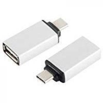 Adaptador USB 3.1 C a USB 2.0 A Shiverpeaks con Conector Tipo C y Tipo A