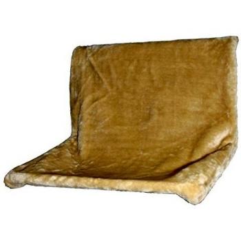 DUVO 7527001 Hamaca de Felpa para Radiador, Beige 45 x 31 x 26 cm