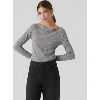 Top ajustado de mujer de manga larga Vero Moda