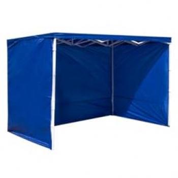 Pack 3 Laterales Lisos Azul para Carpas Plegables 3x3 Eco