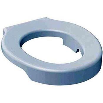 Asiento de WC Suave Blanco para Personas con Discapacidad