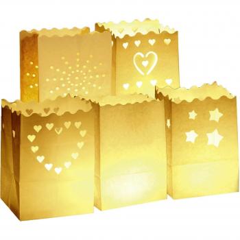 Wenko 8551100 Luminaria - Bolsas decorativas para velas