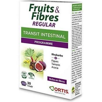 Ortis Fruit & Fibre Forte Digestive Tablets - 30 Tablets