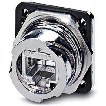 Phoenix Contact 1419184 Panel Mount Connector for Sensor/Actuator, Straight Plug, 8 Poles