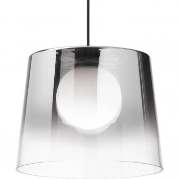 Lámpara colgante Ideal Lux Fade LED cromo transparente