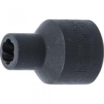 Extractor de tornillos con perfil en espiral 1/2 (12,5 mm) - 8 mm BGS 5269-8