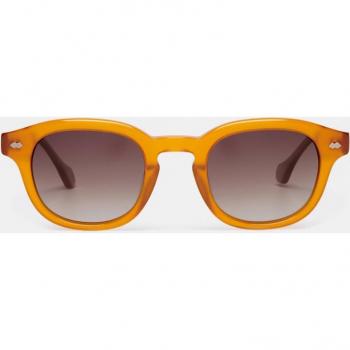 Gafa de Sol Scalpers Montmartre 03 Marrón en Acetato con Forma Rectangular
