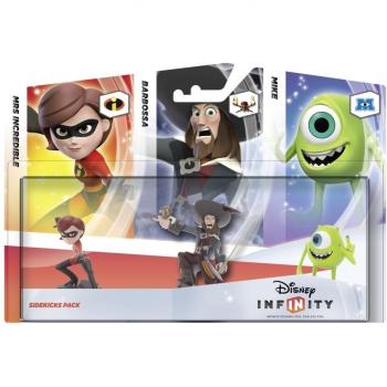 Disney Infinity - Pack 3 Figuras Companion: Helen, Barbossa, Mike