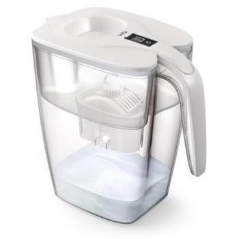 Jarra Filtrante Laica Milan XXL 3.7L - Agua Potable Limpia y Fresca, Color Rojo