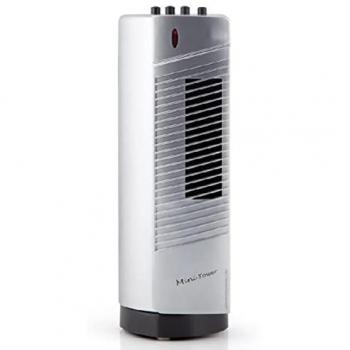 Ventilador Mini Torre de Sobremesa Orbegozo 30 W Gris y Negro