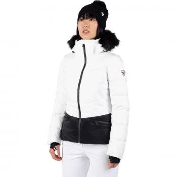 Chaqueta de esquí de mujer Rossignol Joseray Down Regular Fit Blanca XL