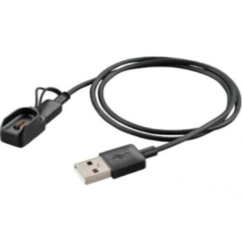 Cable de Carga Poly para Auriculares Micro USB a USB Tipo A Negro