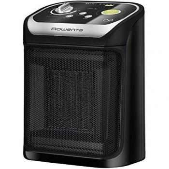 Calefactor Cerámico Rowenta SO9265F0 Mini Excel Eco, 1000-1800W con Termostato y Modo Silencio