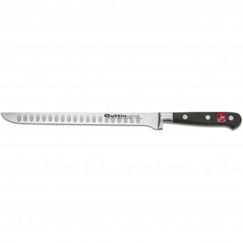 Quttin Safrane - Cuchillo jamonero con alveolos, 25 cm
