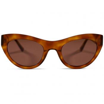 Messy Weekend DONNA Havana Brown Women’s Sunglasses Tortoiseshell Size 52