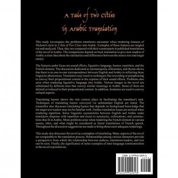 Una Historia de Dos Ciudades - Traducción al Árabe en Tapa Blanda