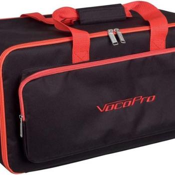 VocoPro BAG-28 Wireless Microphone Carrying Bag for 2 Receivers and 8 Transmitters