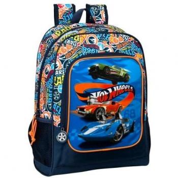 Mochila Safta Escolar de Hot Wheels Challenge, 320x140x420 mm